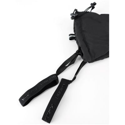 VIKING Sven Herren-Skihandschuhe, schwarz mit weißem Leder, Größe 10