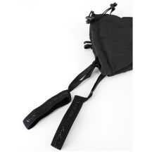 VIKING Sven Herren-Skihandschuhe, schwarz mit weißem Leder, Größe 10