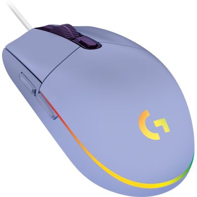 4. Logitech G102 Lightsy Purple USB-Maus 910-005854