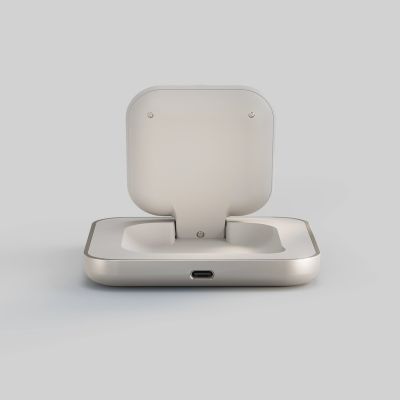 3. ZENS ZESC20W/00 Handy-Ladegerät für Kopfhörer, Smartphones und Uhren, Weiß, Silber, USB-Kabelloses Laden, Schnellladen intern