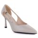 Graue Damen-Pumps mit hohem Absatz, Vinceza 62288
