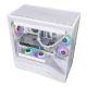 10. Lian Li Vector V100 PC-Gehäuse, Midi-Tower, ATX, RGB, gehärtetes Glas – Weiß