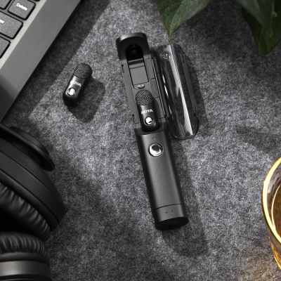 9. BOYA MAGIC-02 Drahtloses Mikrofon 2,4 GHz USB-C – Schwarz