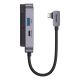 3. Baseus PadJoy universeller 6in1 USB-C USB-C HUB für Tablet/Smartphone – dunkelgrau