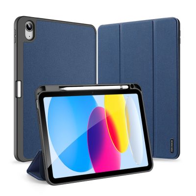 Dux Ducis Domo Smart Cover Hülle mit Ständer für iPad 10,9" (2022) / iPad 11" (2025), blau
