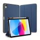 Dux Ducis Domo Smart Cover Hülle mit Ständer für iPad 10,9" (2022) / iPad 11" (2025), blau