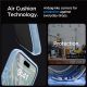 6. Spigen Crystal Hybrid-Hülle für iPhone 15 Pro Max – transparent und blau