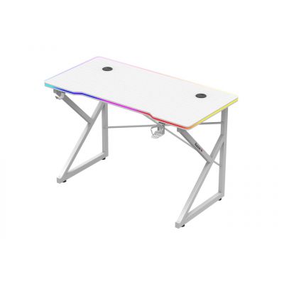 Huzaro Hero 1.7 RGB Weißer Gaming-Schreibtisch