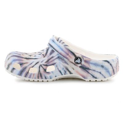 4. CROCS CLASSIC TIE DYE CLOG CHALK/MULTI 211937-0PZ