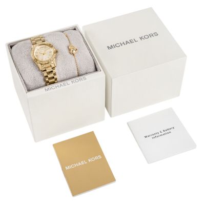 8. MICHAEL KORS Lexington MK4992SET Damenuhr + Box