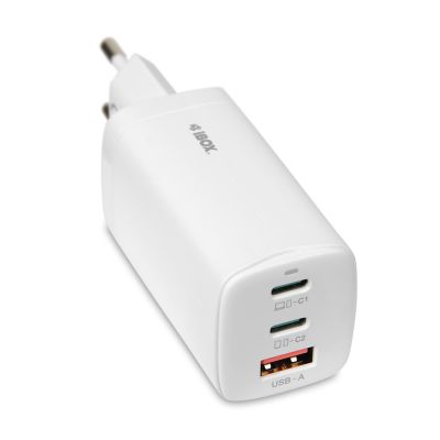 8. I-BOX C-65 GAN PD65W Wandladegerätkabel, Weiß
