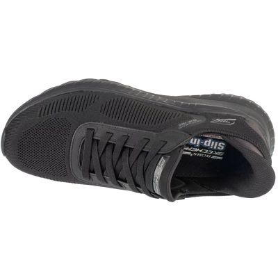 3. Skechers Slip-Ins: BOBS Squad Chaos - Solid Step 118312-BBK Schwarz 42.5