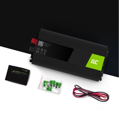 10. GREEN CELL WECHSELRICHTER INV15 12V-230V 3000W/6000W REINE SINUSWELLEN-WECHSELRICHTER