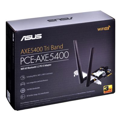 5. ASUS PCE-AXE5400 Interne WLAN-Karte 2402 Mbit/s