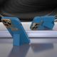 4. Neue Kickstand Case Hülle für iPhone 12 Pro mit Ständer blau