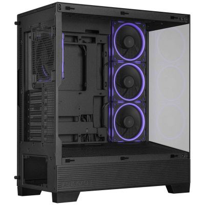 2. Asus A32 PLUS TG ARGB SCHWARZE Hülle