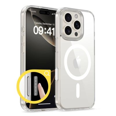2. Tech-Protect Flexair Hybrid CC Magsafe Hülle für iPhone 16 Pro Max – transparent