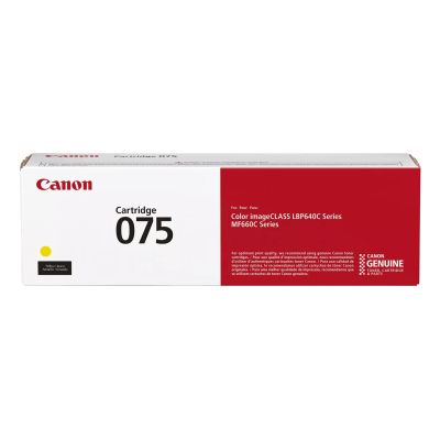 Canon 075 Tonerkartusche, 1 Stück, Original, Gelb