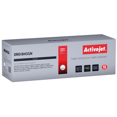 Activejet DRO-B431N Trommel (ersetzt OKI 44574302); Supreme; 25.000 Seiten; schwarz)