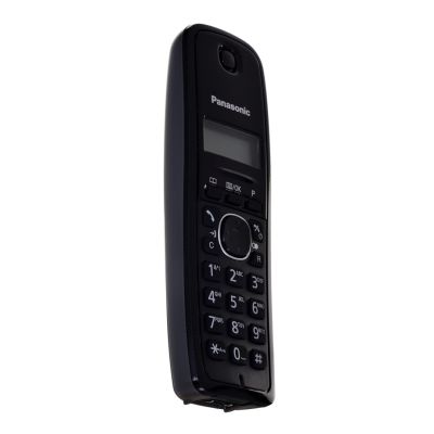 8. Panasonic KX-TG 1611 PDH Schwarzes Schnurlostelefon