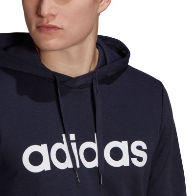 11. adidas Essentials French Terry Linear Logo Hoodie M GK9066