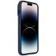6. Nillkin Textured S Case iPhone 14 Pro Max gepanzerte Hülle mit Kameraabdeckung blau
