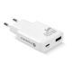 2. EVERACTIVE GAN Wandladegerät 1 x USB, 1 x USB-C Schnellladefunktion 3.0 45W Weiß SC-460Q