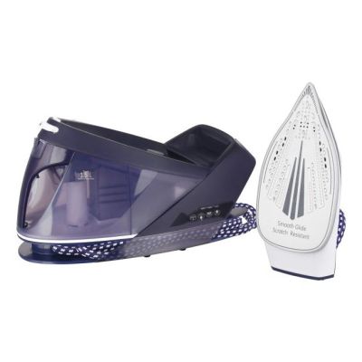 3. Emerio SG-123562 Dampfstation 2200W 1,5L Keramikplatte Lila, Weiß
