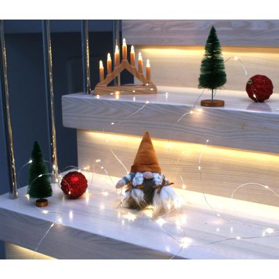 8. Dekorativer Gartenzwerg, 15 cm, Mädchen