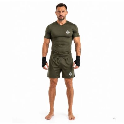 2. Herren-Kompressionsshirt ARMY GREEN COMBATWEAR | DBX Bushido