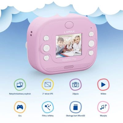 8. LAMAX InstaKid2 Play Kinderkamera, Pink