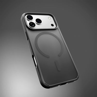 9. Puro Gradient TPU MagSafe Compatible Case für iPhone 17 Pro Max - Grau