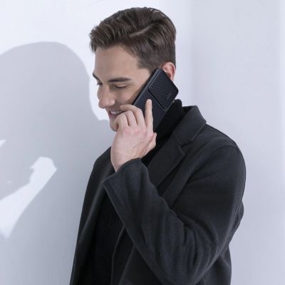 15. Nillkin Synthetic Fiber S Case für Samsung Galaxy S23+, Kameraabdeckung, schwarz