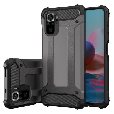 2. Hybrid Armor Case Tough Rugged Cover für Xiaomi Redmi Note 11T 5G / Redmi Note 11S 5G / Poco M4 Pro 5G blau