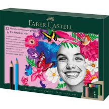 Faber-Castell Polychromos & Pitt Graphit Matt Set Multicolor 38 pcs.