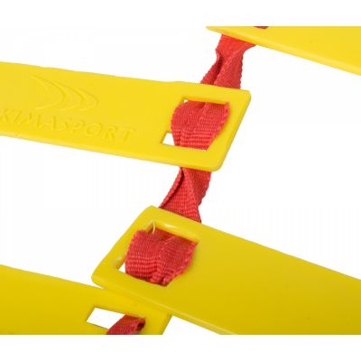 2. Yakimasport 100102 Dreifache 3D-Koordinationsleiter, 6 m