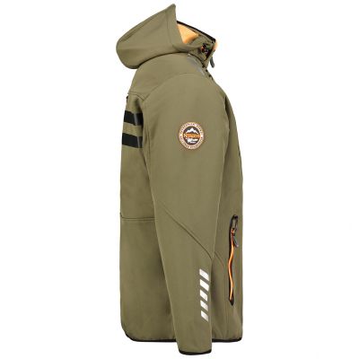4. Geographical Norway Royaute DB 068 M WY1996H/GN-Kaki / Orange Softshelljacke