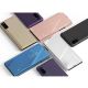4. Clear View Case Klapphülle für Samsung Galaxy A03s (166,5) blau
