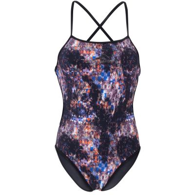 Aquafeel Mini-Badeanzug mit gekreuztem Rücken für Damen, Größe 42B