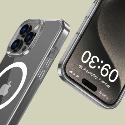 3. Tech-Protect FlexAir Hybrid MagSafe Hülle für iPhone 16 Pro Max – transparent