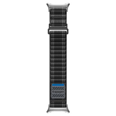 10. Spigen WBF0 Armband für Samsung Galaxy Watch 40/44/46 mm - Schwarz