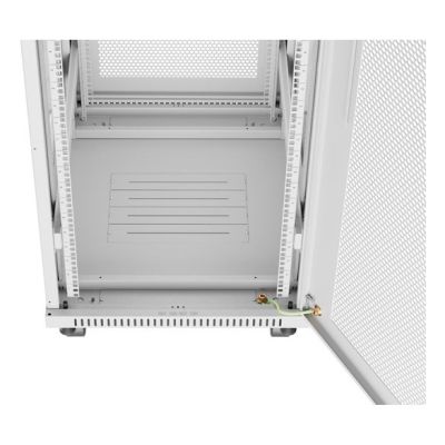 11. Lanberg FF01-6827-23SL 27HE Bodenmontage-Rack Grau