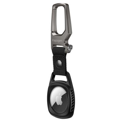 7. Spigen Rugged Armor Hülle für Apple AirTag – mattschwarz