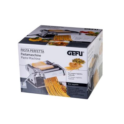 3. GEFU 28300 Pasta- und Raviolimaschine, manuelle Nudelmaschine