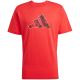 2. adidas Logo Graphic Herren T-Shirt Rot JJ3934