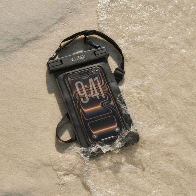 4. Tech-Protect UWC7 Wasserdichte Hülle 6,9" - Schwarz