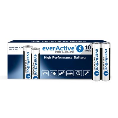 2. everActive LR0310PAK Alkaline-Batteriepack (x 10)