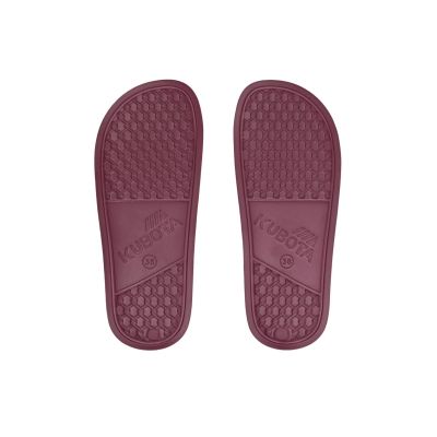 9. Kubota Basic Pool Flip-Flops Burgunderrot KKBB14