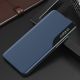 15. Eco Leather View Hülle für Samsung Galaxy A24 4G mit Klappständer blau