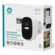 7. Nedis Smartlife WLAN-Außenkamera, IP66, Bewegungsmelder, Nachtsicht, Weiß